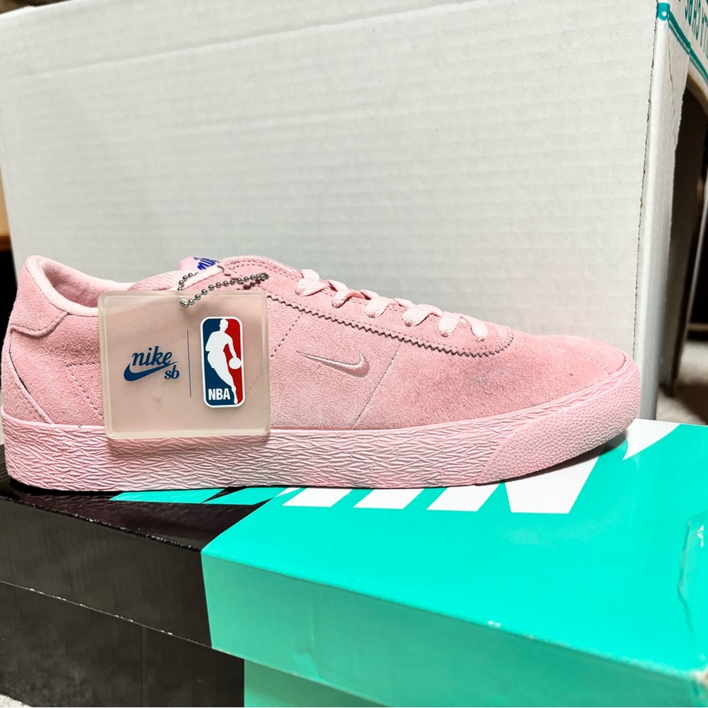 Nike SB Blush Pink Suede Shoes